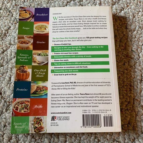 💥3 for $10 💥 “The Eat Clean Diet Cookbook” - Picture 2 of 2